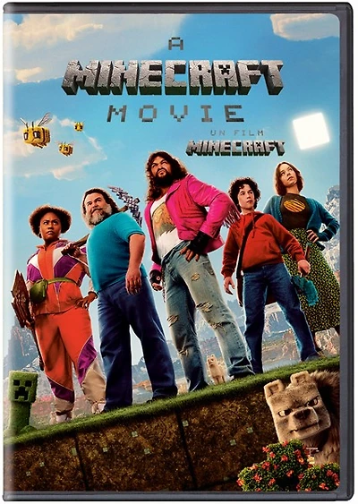 A Minecraft Movie DVD 