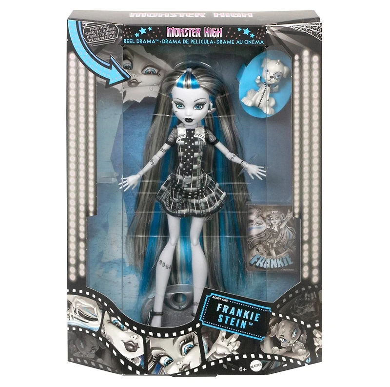 Monster High Reel Drama Frankie Stein Doll 