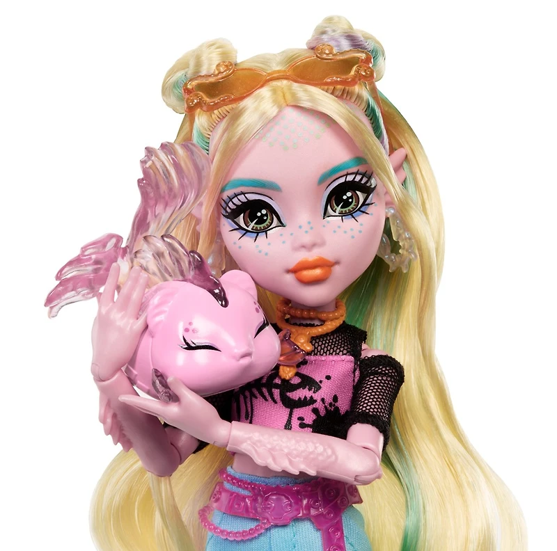 Monster High Lagoona Blue Fashion Doll With Pet Neptuna And Accessories