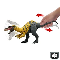 Jurassic World Chaos Theory Wild Roar Dinosaur Action Figure Toys, Strike Attack & Sound Assorted – One Variation Chosen at Random
