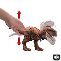 Jurassic World Chaos Theory Wild Roar Dinosaur Action Figure Toys, Strike Attack & Sound Assorted – One Variation Chosen at Random