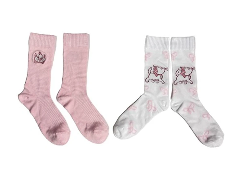 Aristocats Waffle Socks 2 Pack 