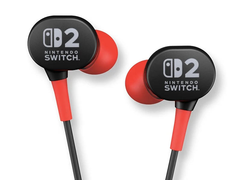Écouteurs filaires PowerA pour Nintendo Switch 2 - Noir 