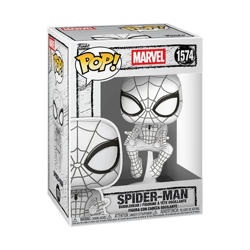 POP! Spider-Man (Sketched Deco) 