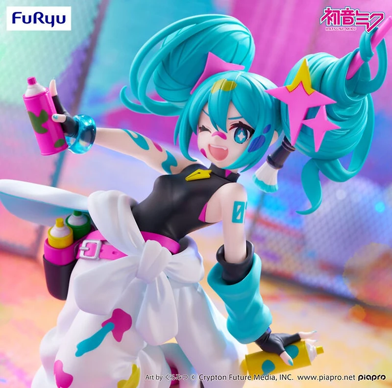 Hatsune Miku - Hatsune Miku Trio-Try-iT Prize Figure (Paint Girl Ver.)