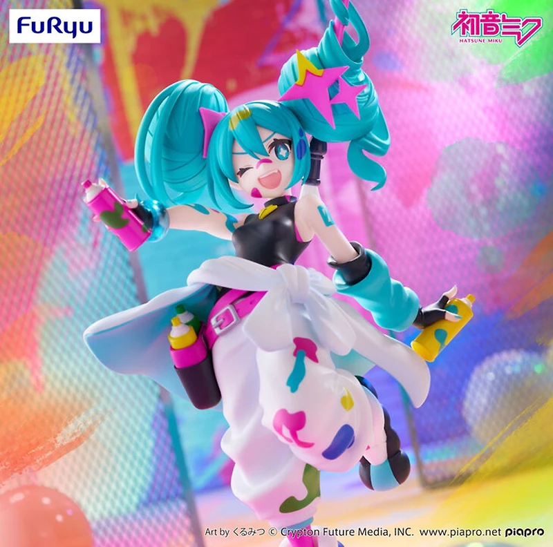 Hatsune Miku - Hatsune Miku Trio-Try-iT Prize Figure (Paint Girl Ver.) 