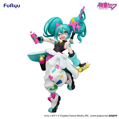 Hatsune Miku - Hatsune Miku Trio-Try-iT Prize Figure (Paint Girl Ver.) 