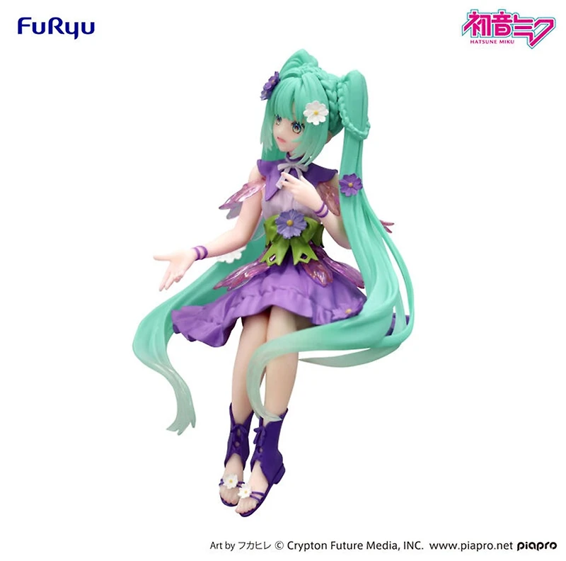 Hatsune Miku - Hatsune Miku Noodle Stopper Prize Figure (Flower Fairy Cosmos Purple Ver.) 
