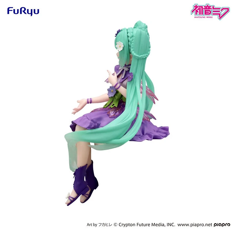 Hatsune Miku - Hatsune Miku Noodle Stopper Prize Figure (Flower Fairy Cosmos Purple Ver.) 