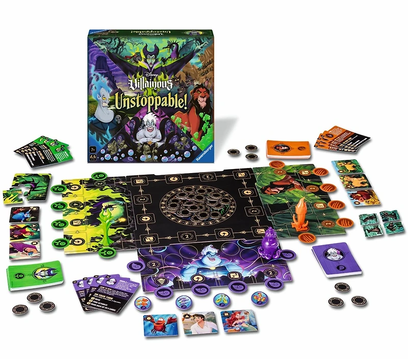 Disney Villainous Unstoppable! Boardgame