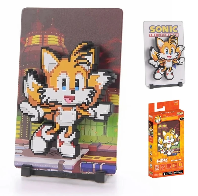FiGGYZ Sonic the Hedgehog Magnet Collectibles - Tails