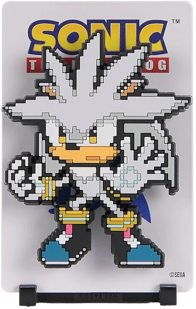 Sonic The Hedgehog (Modern) Figgyz Magnet Collectible Silver 11 Cm