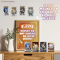 Sonic The Hedgehog (Modern) Figgyz Magnet Collectible Silver 11 Cm