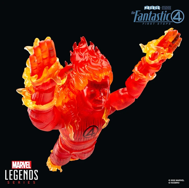 Marvel Legends Series Human Torch Action Figure 