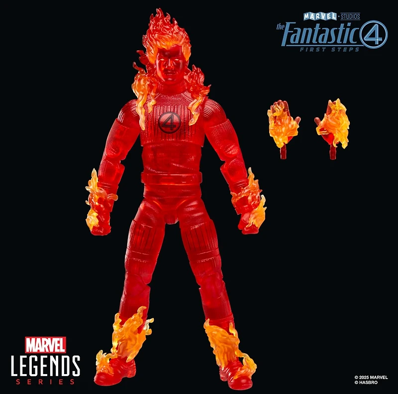 Marvel Legends Series Human Torch Action Figure 