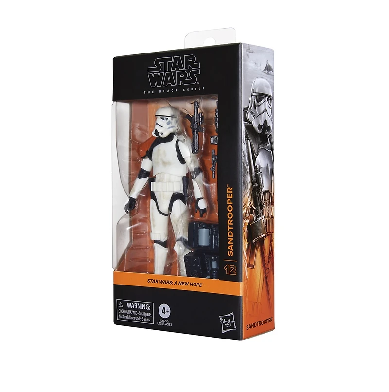 Star Wars The Black Series Sandtrooper, Star Wars: A New Hope Collectible Action Figure (6”) 