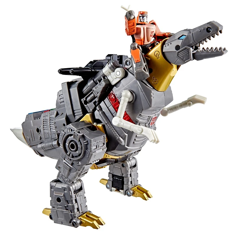 Transformers Studio Series The Transformers: The Movie Dinobot Grimlock and Autobot Wheelie 
