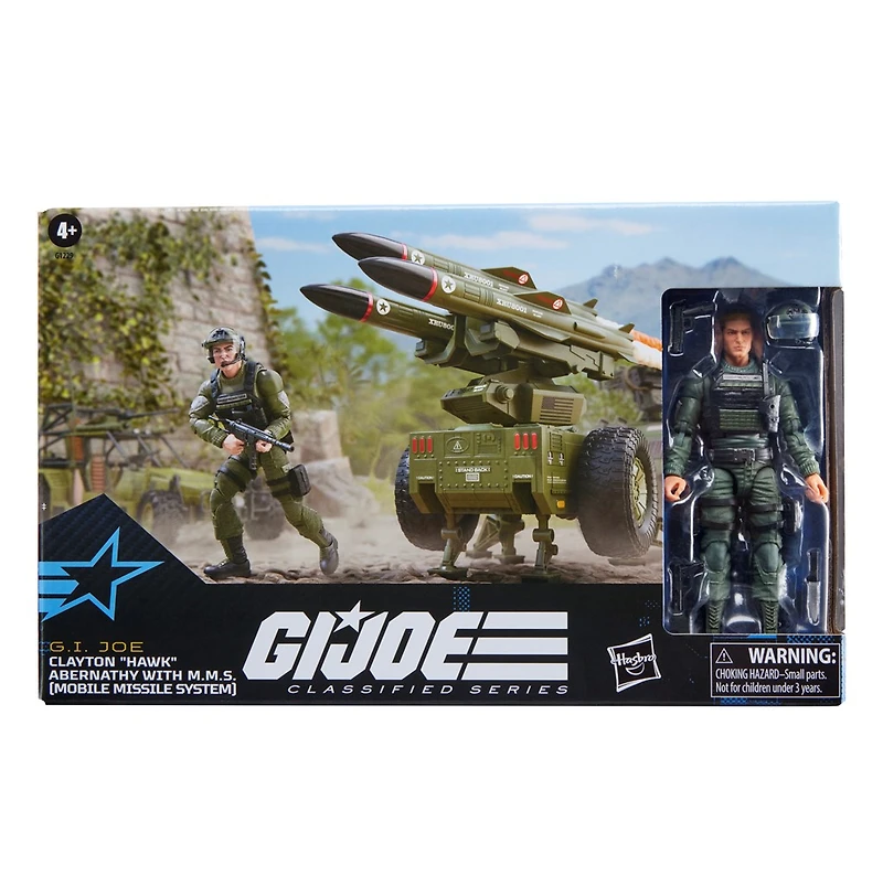 G.I. Joe Classified Series #182, Clayton “Hawk” Abernathy with M.M.S. (Mobile Missile System) 