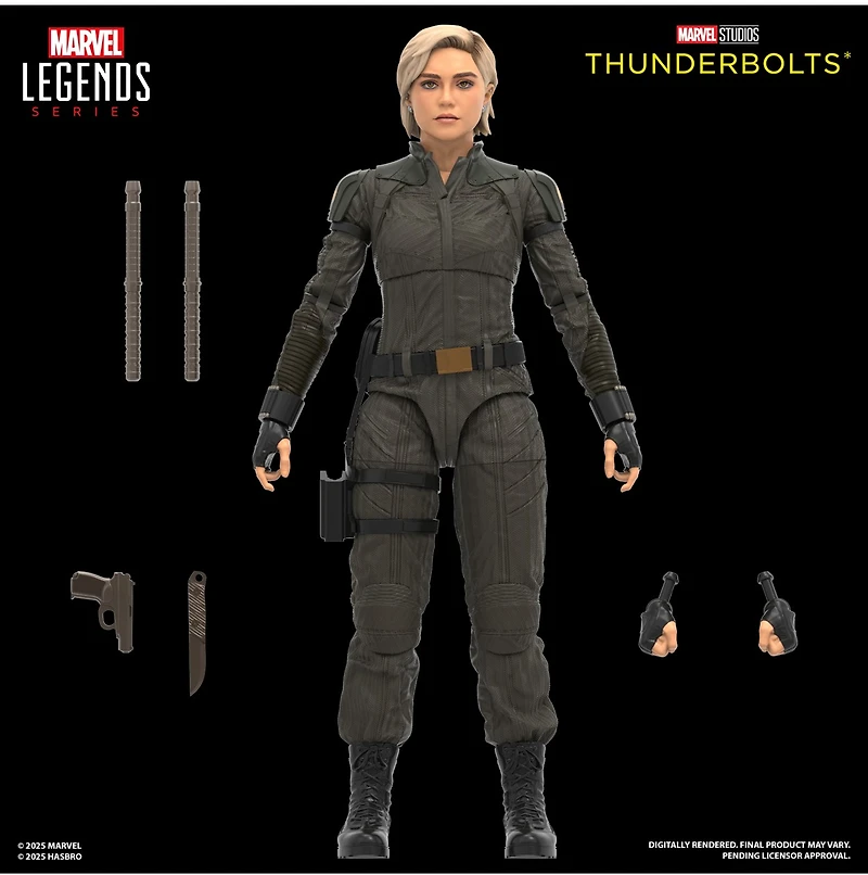 Marvel Legends Series Yelena Belova and Red Guardian 