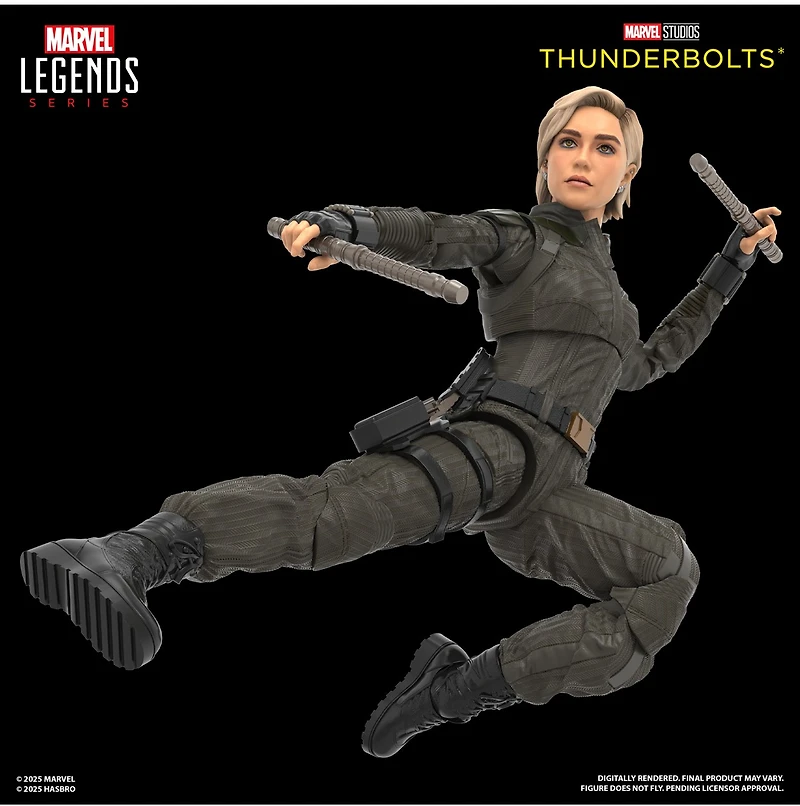 Marvel Legends Series Yelena Belova and Red Guardian 