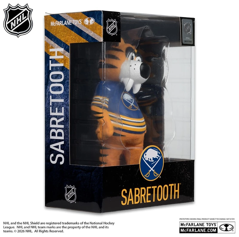 Sabretooth (Buffalo Sabres) NHL 8-Inch Vinyl Mascot Figure McFarlane's SportsPicks