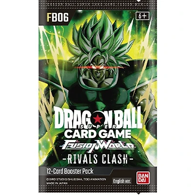 Dragon Ball Super Card Game Fusion World - Rival Clash - [FB06] - Booster Pack  