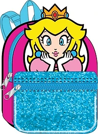 Glittery Super Mario Bros: Princess Peach Backpack 