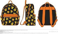 Pokemon Pikachu Mini Black Backpack 