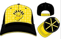 Pokemon Pikachu Yellow and Black Cap 