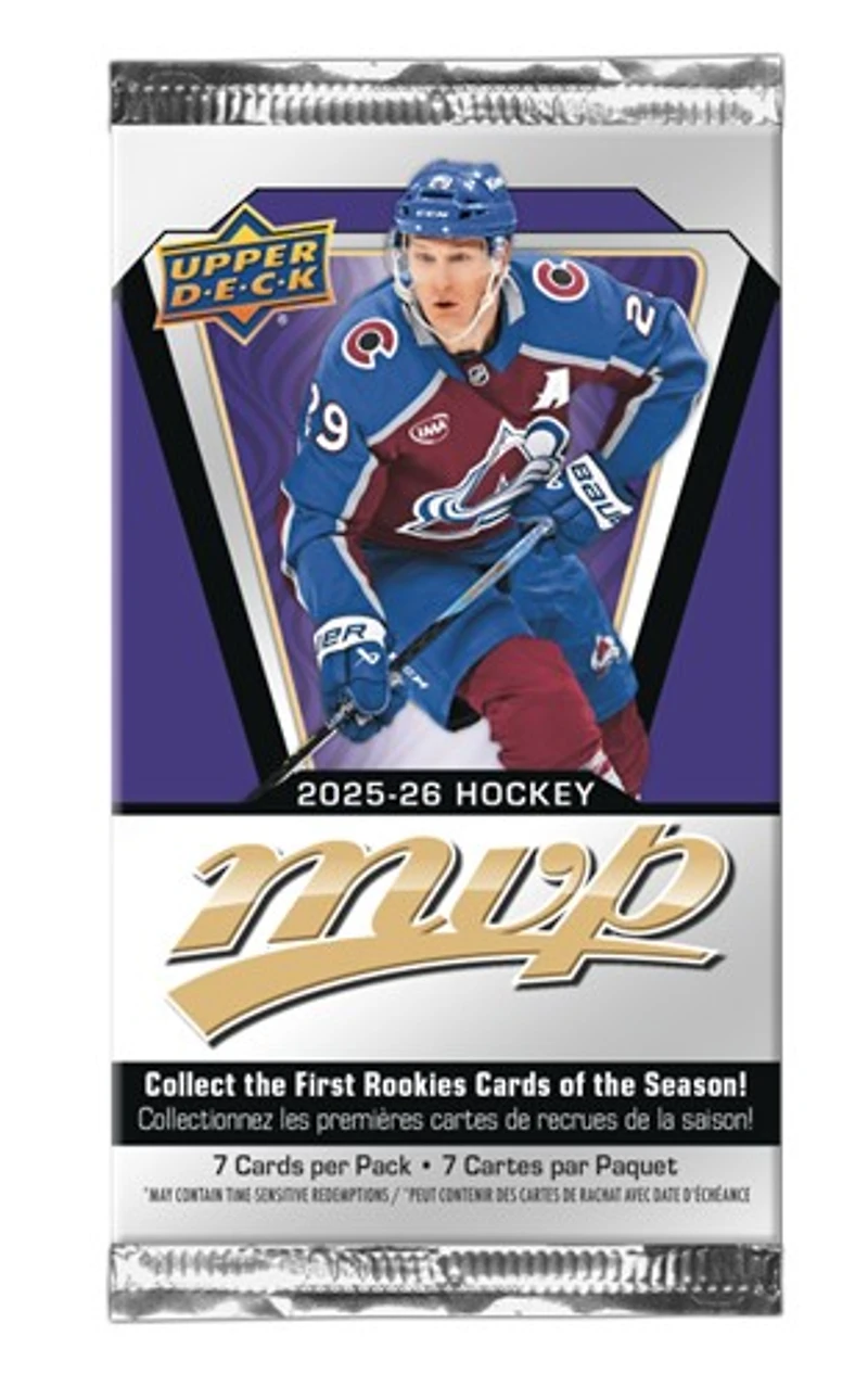 Upper Deck 2025/2026 NHL MVP Booster 