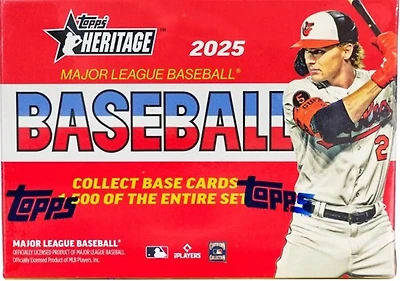 2025 Topps Heritage Baseball 8-Pack Value Box 