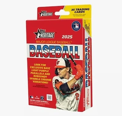2025 Topps Heritage Baseball Hanger Box 