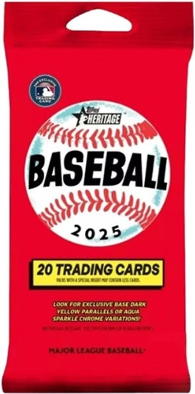 2025 Topps Heritage Baseball Fat Pack 