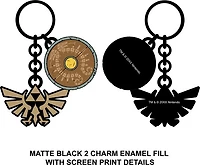 Legend of Zelda Shield Keychain