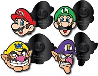 Super Mario Bros 4-Pack Pins