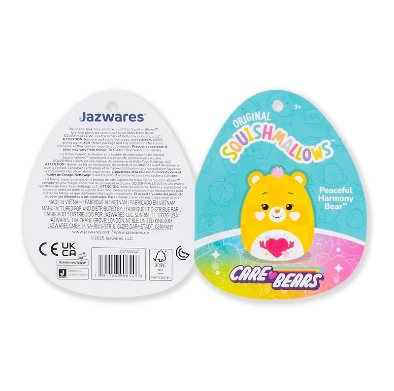 SquishmallowsxCare Bears 10-Inch Plush – One Variation Chosen at Random