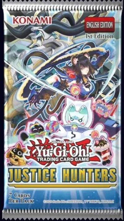  Yu-Gi-Oh! Trading Card Game Justice Hunters Booster (French) 