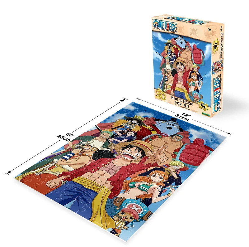 One Piece Prime 3D 150 Piece Puzzle 