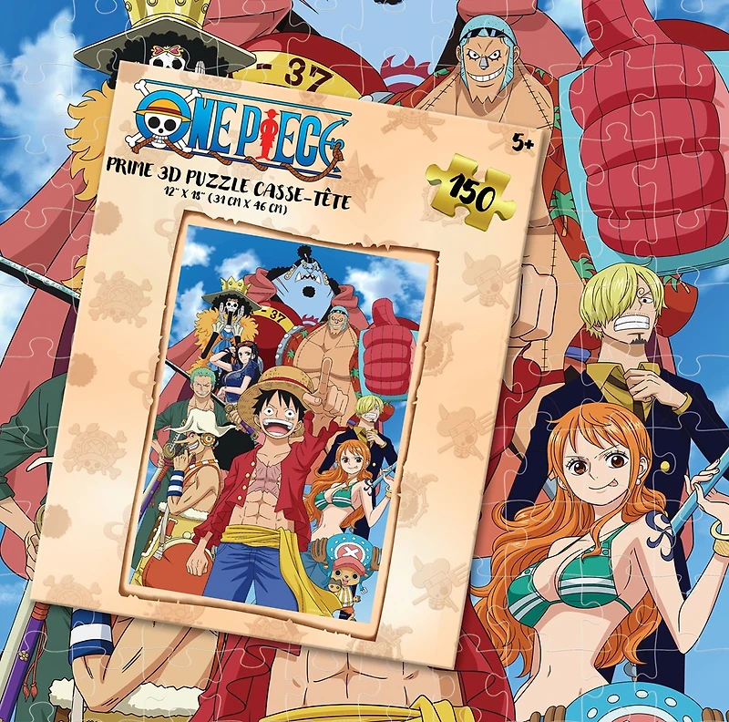 One Piece Prime 3D 150 Piece Puzzle 