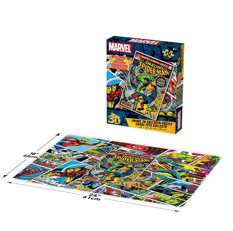 Marvel: The Amazing Spider-Man Prime 3D Collector Puzzle