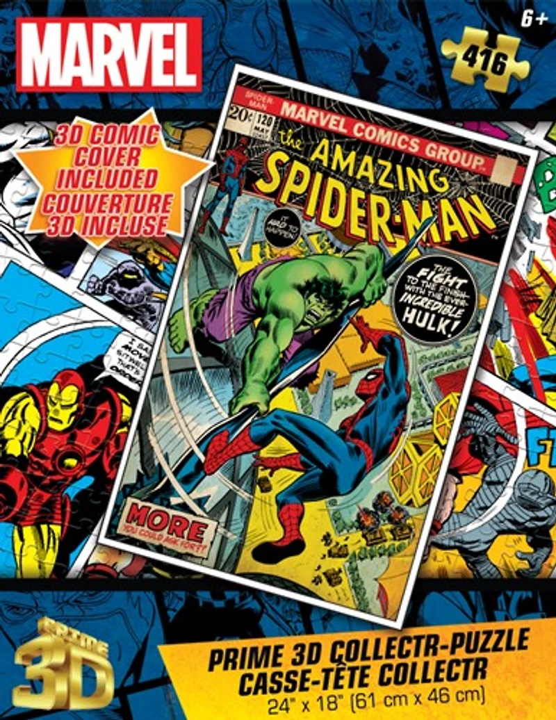 Marvel: The Amazing Spider-Man Prime 3D Collector Puzzle