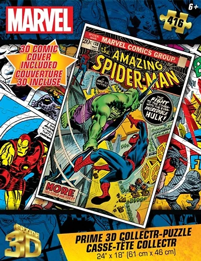 Marvel: The Amazing Spider-Man Prime 3D Collector Puzzle