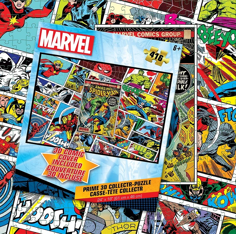 Marvel: The Amazing Spider-Man Prime 3D Collector Puzzle