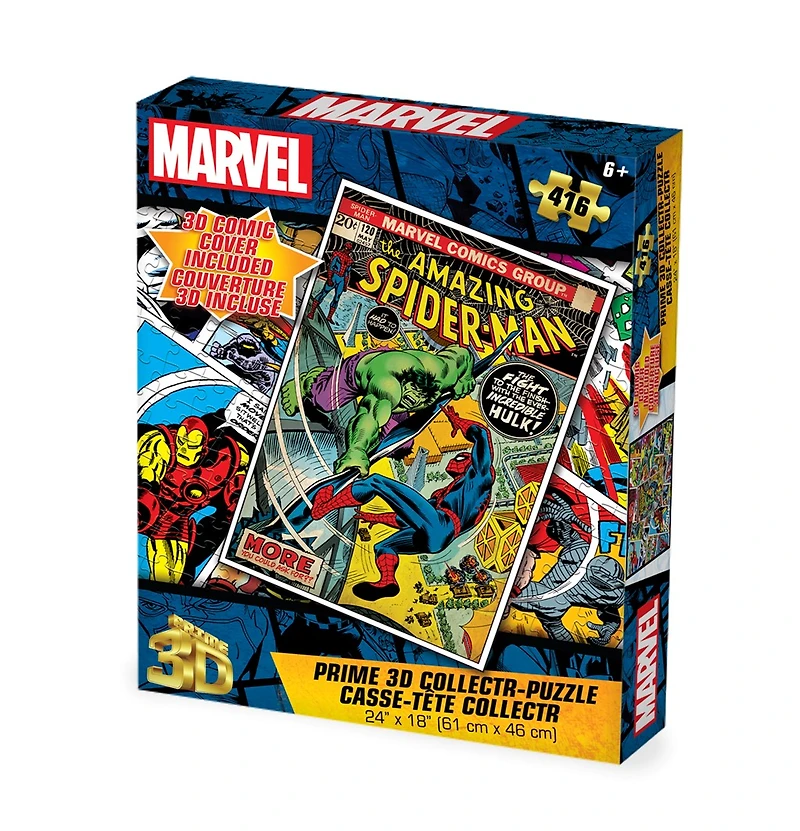 Marvel: The Amazing Spider-Man Prime 3D Collector Puzzle