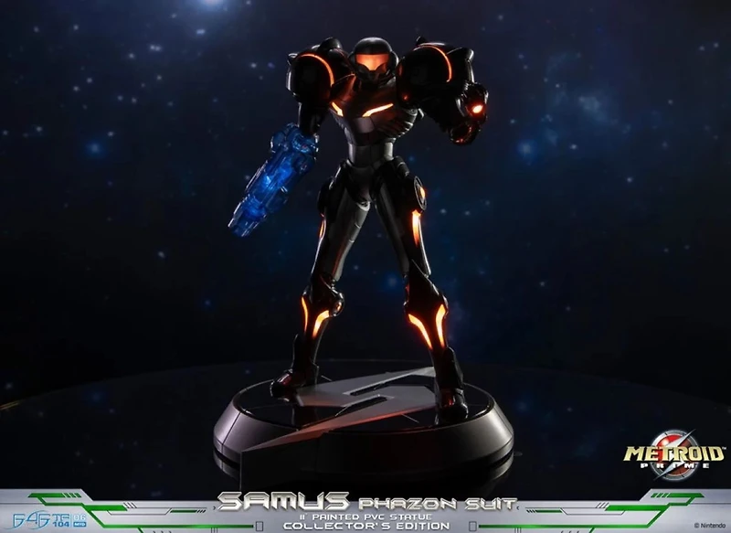 Metroid Prime Samus Phazon Suit Collectors Edition PVC Statue