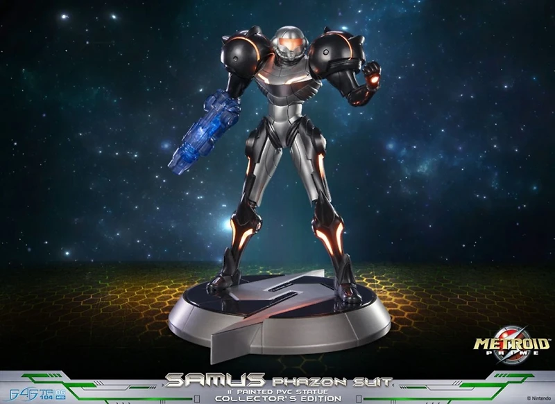 Metroid Prime Samus Phazon Suit Collectors Edition PVC Statue