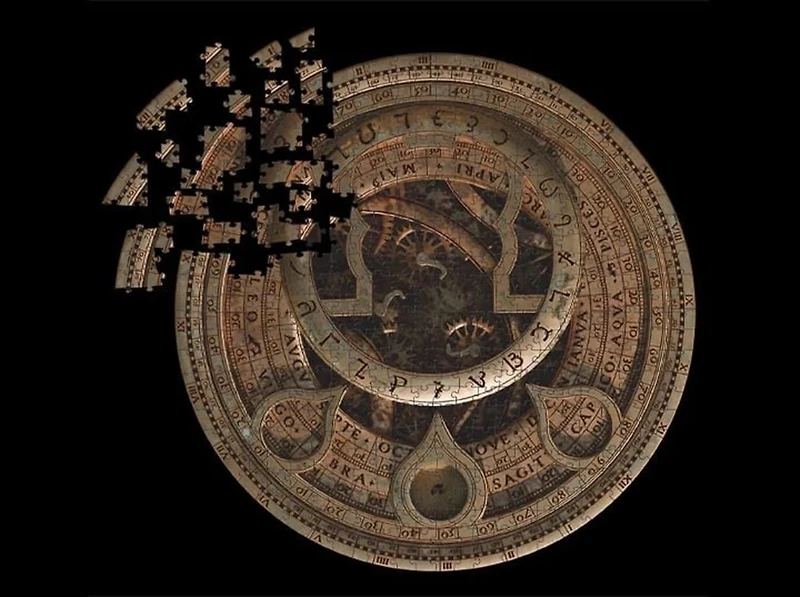 UNCHARTED 3 Cipher Disk Deluxe Circular Puzzle 40th Naughty Dog 