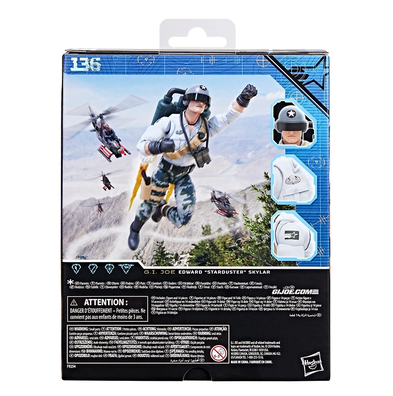 G.I. Joe Classified Series #136, Edward "Starduster" Skylar  