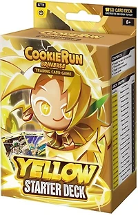 CookieRun Trading Card Game Brave Beginning Yellow Starter Deck 