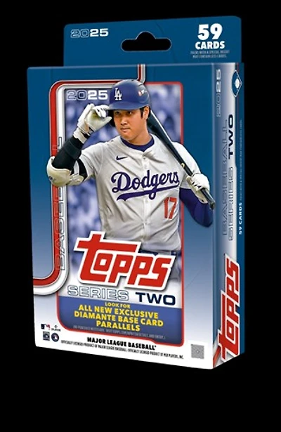 2025 Topps Series 2 Baseball Trading Card Hanger Box 